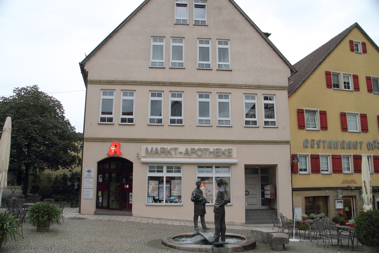 Pizzeria in Niederstetten Die Pizzeria am Marktplatz in Niederstetten