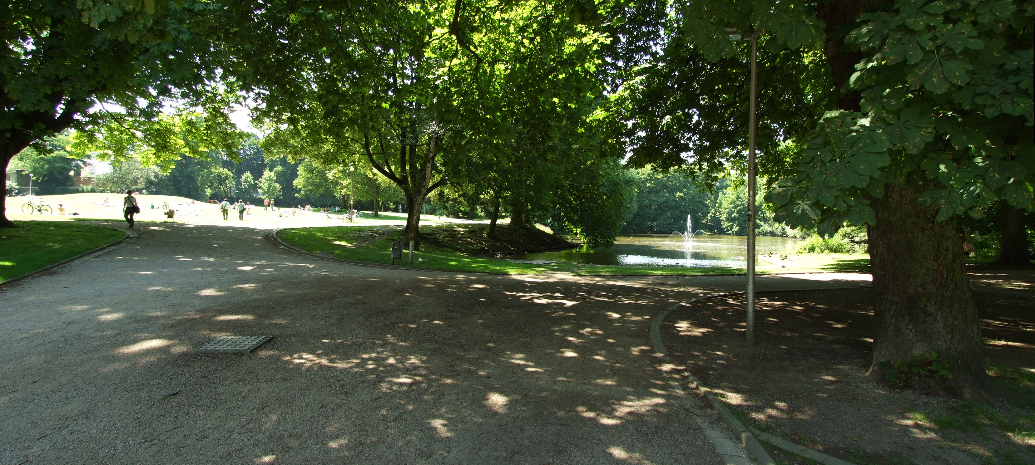 Der Westpark in Aachen