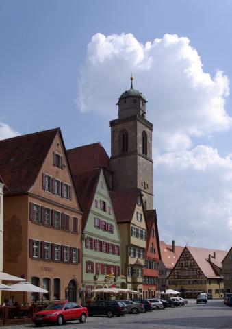 Häuser am Weinmarkt in Dinkelsbühl